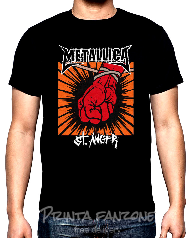 T-SHIRTS Metallica, St. Anger, men's  t-shirt, 100% cotton, S to 5XL